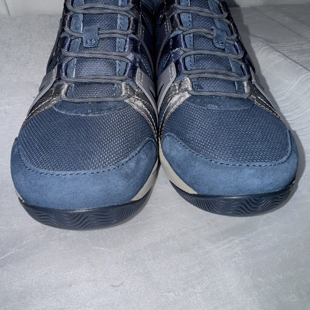 Dansko Henriette Sneakers Shoes Navy Leather Walking Comfort Slip-On 38/7.5 - Picture 6 of 11